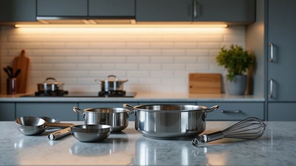 Top ustensiles inox cuisine saine : choix optimisés pour cuisiner durable