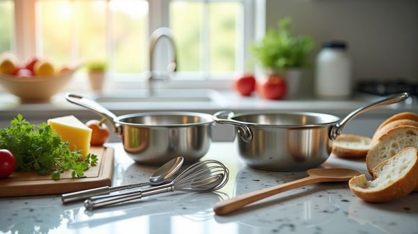 Top ustensiles inox cuisine saine : choix optimisés pour cuisiner durable